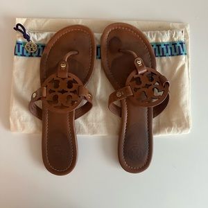 Tory Burch Logo Sandals